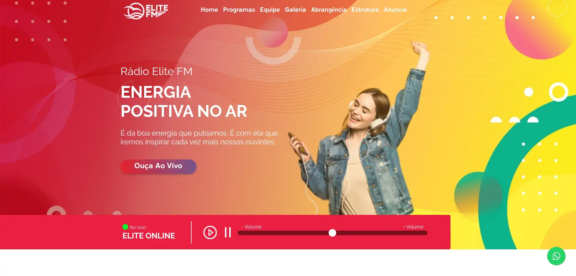 foto do site da EliteFM